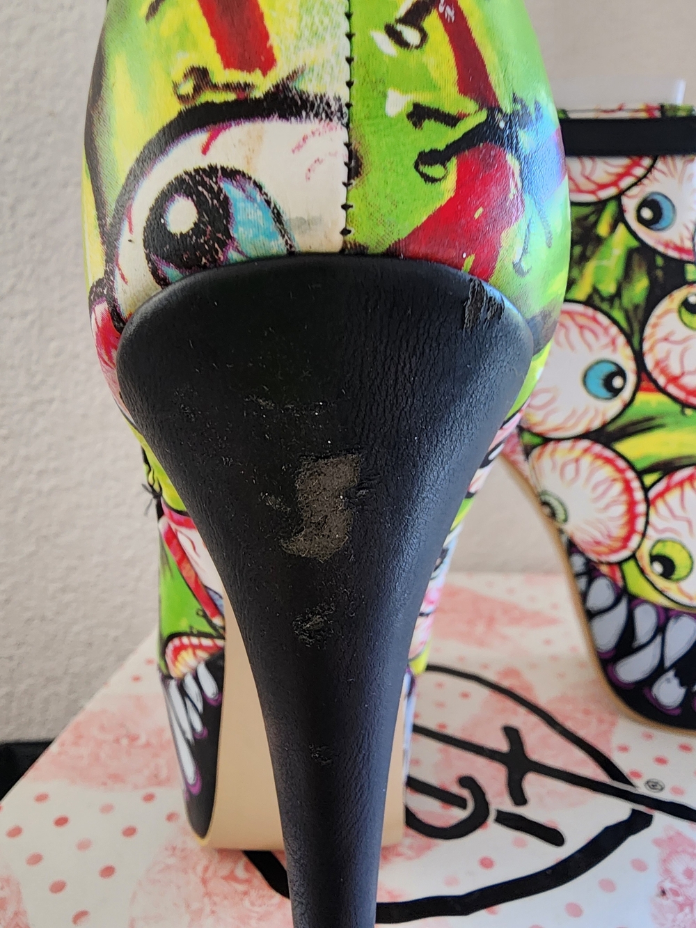 RARE!!! Timmy Chew Platform Bootie By Iron Fist - Picture 8 of 9